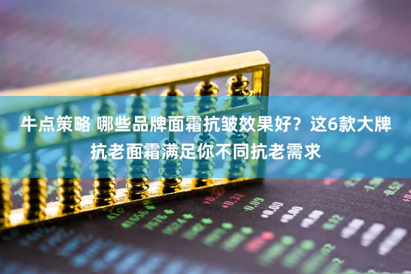 牛点策略 哪些品牌面霜抗皱效果好？这6款大牌抗老面霜满足你不同抗老需求
