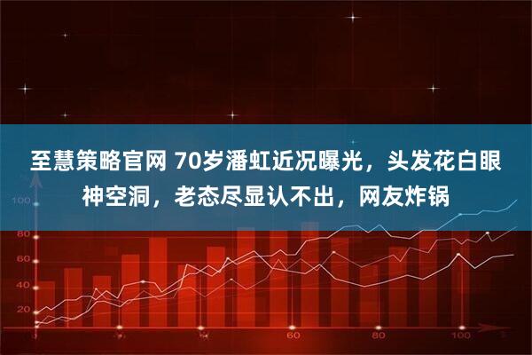 至慧策略官网 70岁潘虹近况曝光，头发花白眼神空洞，老态尽显认不出，网友炸锅